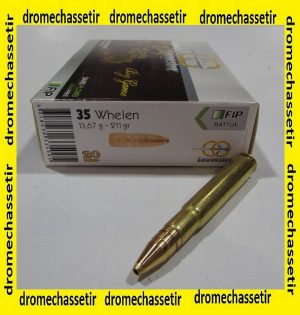 boite 20 cartouches de calibre 35 Whelen, Sauvestre FIB battue 211 grains