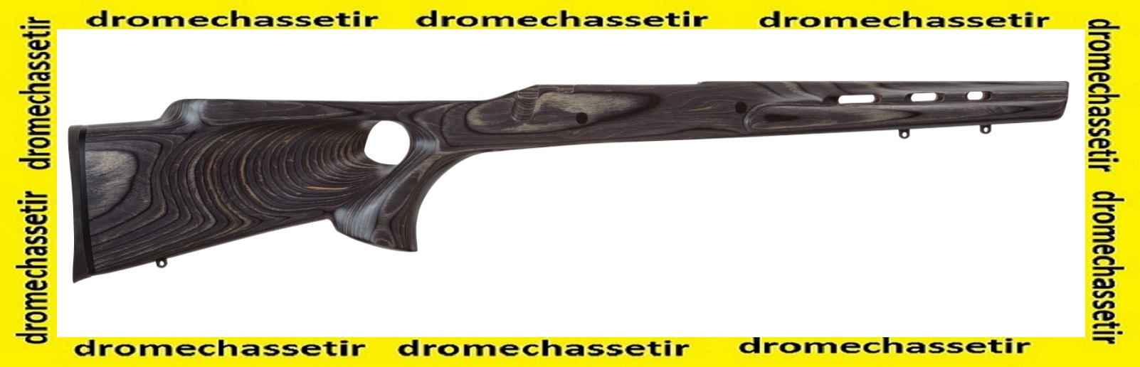 Crosse a trou de pouce Varmint en laméllé collé pour browning abolt 2 SSA Grise