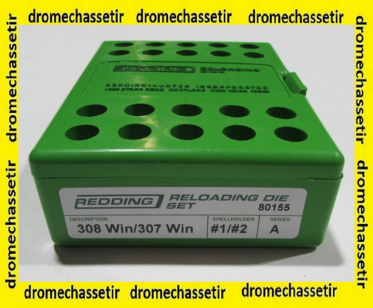 jeu d'outil de rechargement standard integral Redding, cal 308 winchester
