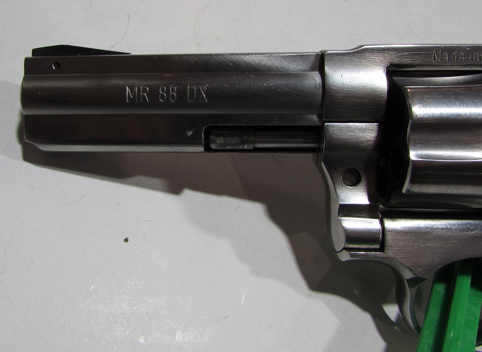 Revolver manurhin MR88 DX inox, cal 357 magnum, 4 pouces bon etat