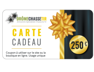 Carte cadeau 250€