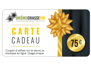 Carte cadeau 75€