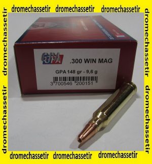 boite 20 cartouches 300 winchester magnum GPA 148 grains