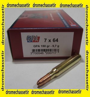 boite 20 cartouches calibre 7x64 GPA 150 grains