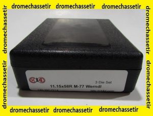 Jeu d'outils CH4D de rechargement en calibre 11.15x58 Werndl M 77
