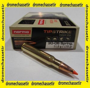 boite 20 cartouches Norma cal 30-06 Tipstrike 170 grains