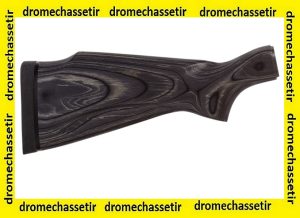 crosse lamellé collé grise pour remington 7600, 7500, 7400