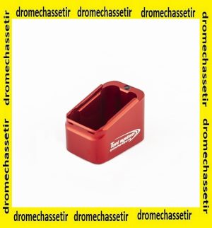 extension fond de chargeur 4 cartouches pour Canik TP9 cal 9x19 rouge