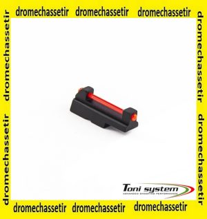 Guidon CZ shadow en fibre optique rouge fluo 1mm