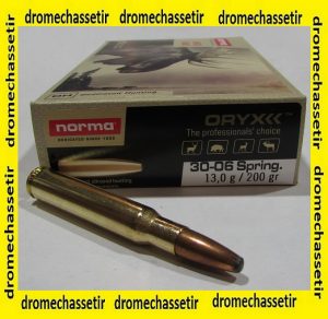 boite 20 cartouches cal 30-06 norma oryx 200 grains