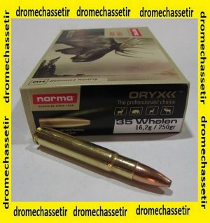 boite 20 cartouches calibre 35 Whelen Norma Oryx bonded 250 Grains