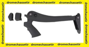 Crosse ATI repliable pour fusil mossberg 500 590 Maverick 88 Winchester 1200 et 1300 et remington 870 shot force marine