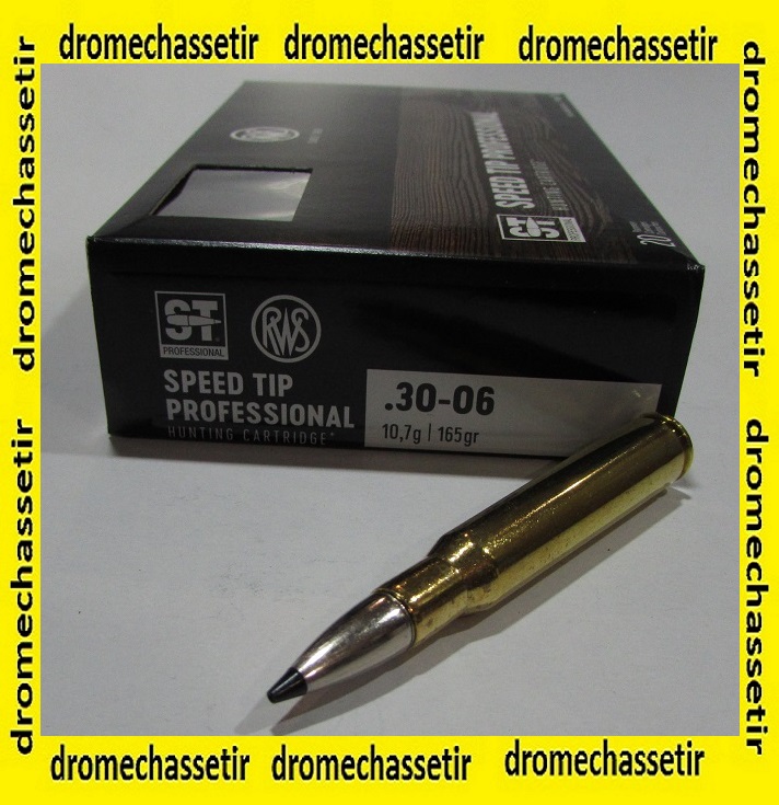 Boite 20 cartouches RWS cal 30-06 Speed Tip Pro 165 grains
