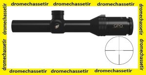 LUNETTE DE BATTUE GPO SPECTRA 1-6X24 RÉT LUMINEUX G4A