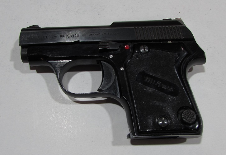Pistolet Semi auto Unique Mikros cal 25 ACP tres bon etat