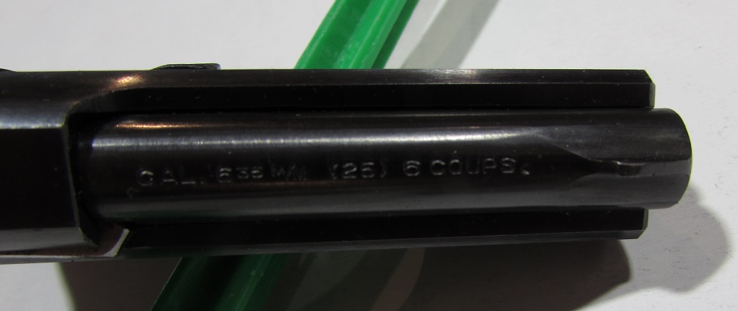 Pistolet Semi auto Unique Mikros cal 25 ACP tres bon etat