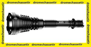 Lampe tactical NITECORE MH40GTR 1200 lumens portee 1004 metres