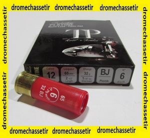 boite 10 cartouches calibre 12/65 Tunet TP platine plb 6