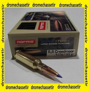 boite 20 cartouches Norma Bondstrike extreme cal 6.5 creedmoor 143 grains