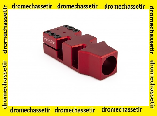 Frein de bouche pour canon diametre 22.5mm rouge V4N225-RE