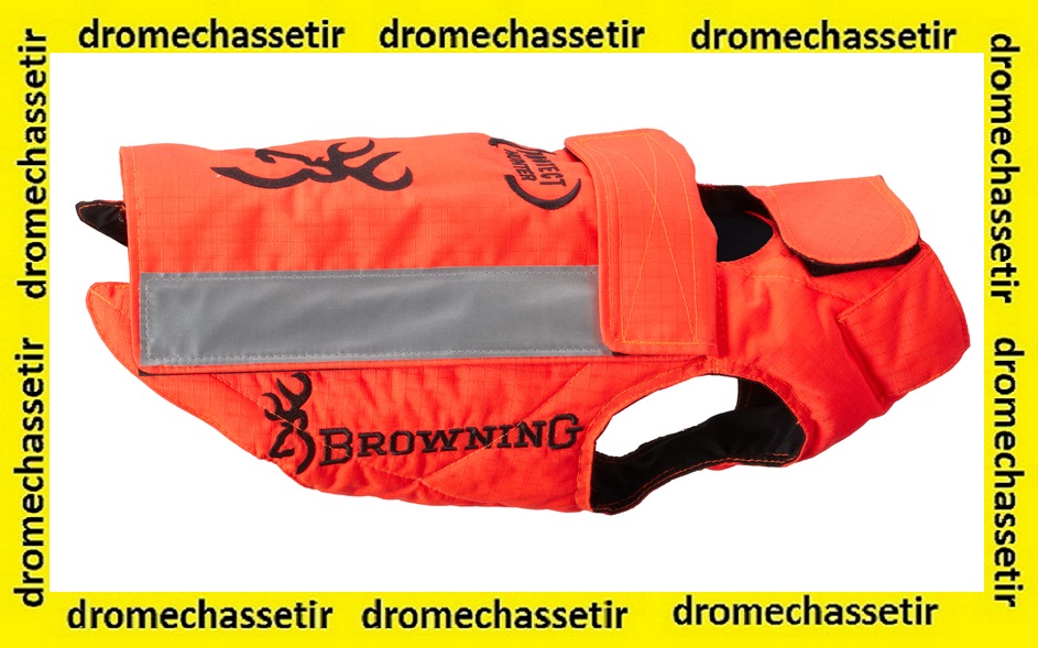 Gilet de protection PROTECT HUNTER browning Taille 80 ORANGE Fluo