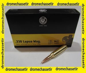 boite 20 cartouches 338 Lapua Magnum TARGET ELITE PLUS 250 GRS