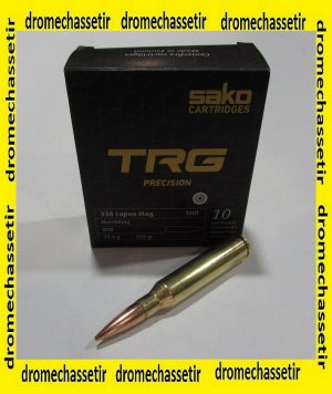 boite 10 cartouches de 338 Lapua Magnum SAKO TRG PRECISION HPBT 19.4G 300GR