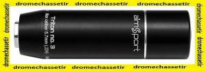 silencieux Aim sport Triton 3 filetage 5/8x24 cal 6.5mm Noir
