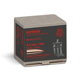 1 boite 50 Ogives Geco calibre 9.3mm express 255 grains