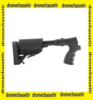 Crosse pliante retractable poignée pistolet pour fusil winchetser SXP noir