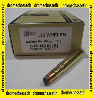 boite 20 cartouches de calibre 35 Whelen, sologne sierra 200 grains soft point