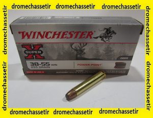 boite 20 Cartouches 38-55 Winchester Power Point 255 grains