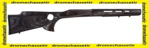 Crosse thumbole Varmint en lamellé collé pour Savage 25 Walking Varminter Grise