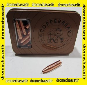 boite 50 ogives Copperbear cal 308 166 grains EXHBT