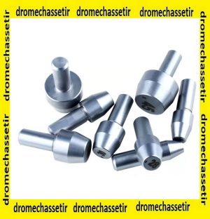 lot de 8 pilotes pour case trimmer axe en 3/16"