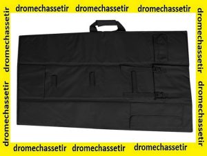 tapis de tir 120 x 64cm noir