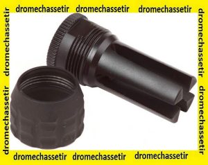 cache flamme Ase Utra Hiper 5.56 BORE LOCK 1/2x28 noir