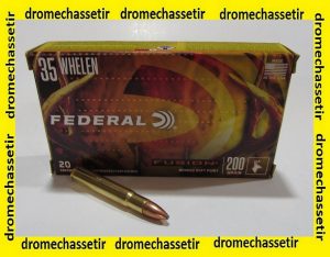 boite 20 cartouches de calibre 35 Whelen Federal Fusion Bonded soft point 200 grains