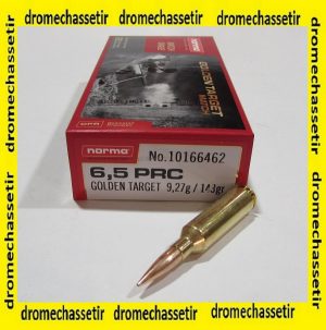 boite 20 cartouches Geco 6.5 PRC Golden Target 143 grains