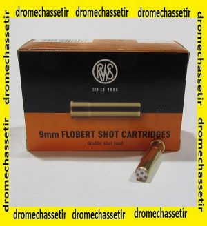 boite de 50 cartouches RWS 9mm Flobert plombs N°8