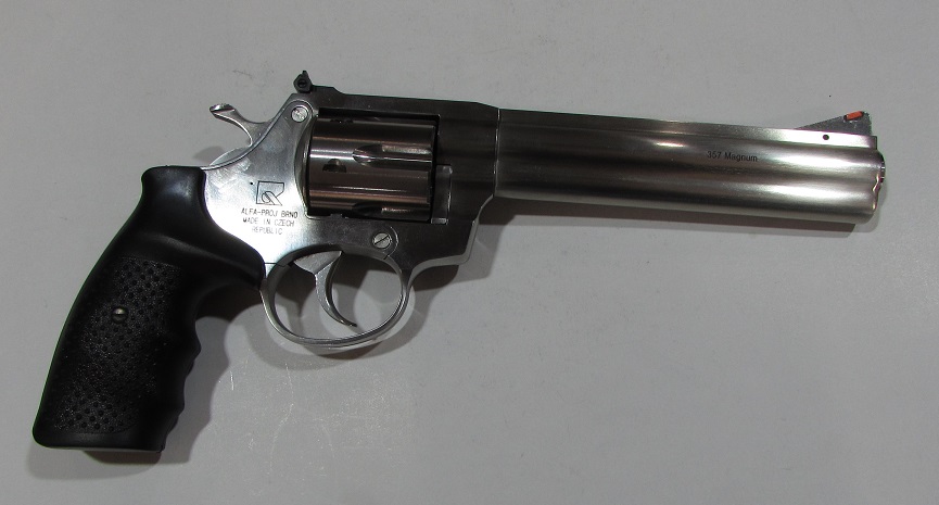 Revolver Alfa proj 3561 inox cal 357 magnum canon 6 pouces super etat
