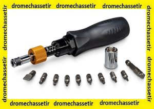Tournevis dynamométrique Vortex et 10 Embouts