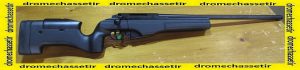 CARABINE SAKO TRG22 NOIRE 308WIN CANON ET BTE CULASSE BRONZE CULASSE INOX 26' 66CM