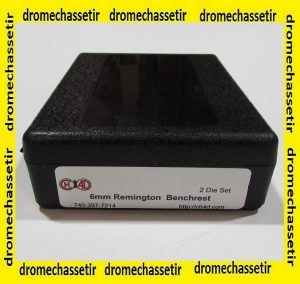 Jeu d'outils CH4D de rechargement en calibre 6mm Remington Benchrest