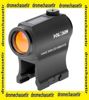 Point rouge tubulaire Holosun HS403C 2 Moa montage picatinny