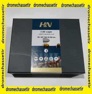 Boite de 500 Ogives HN cal 0.309 86grs round nose