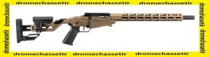 Carabine Ruger Rimfire Bronze cal 22lr chargeur 10 cartouches garde main M-LOK