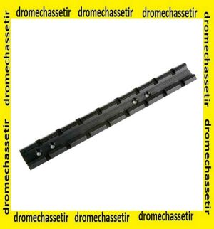 rail weaver aluminium pour carabine Browning Bar avec vis Noir 432M
