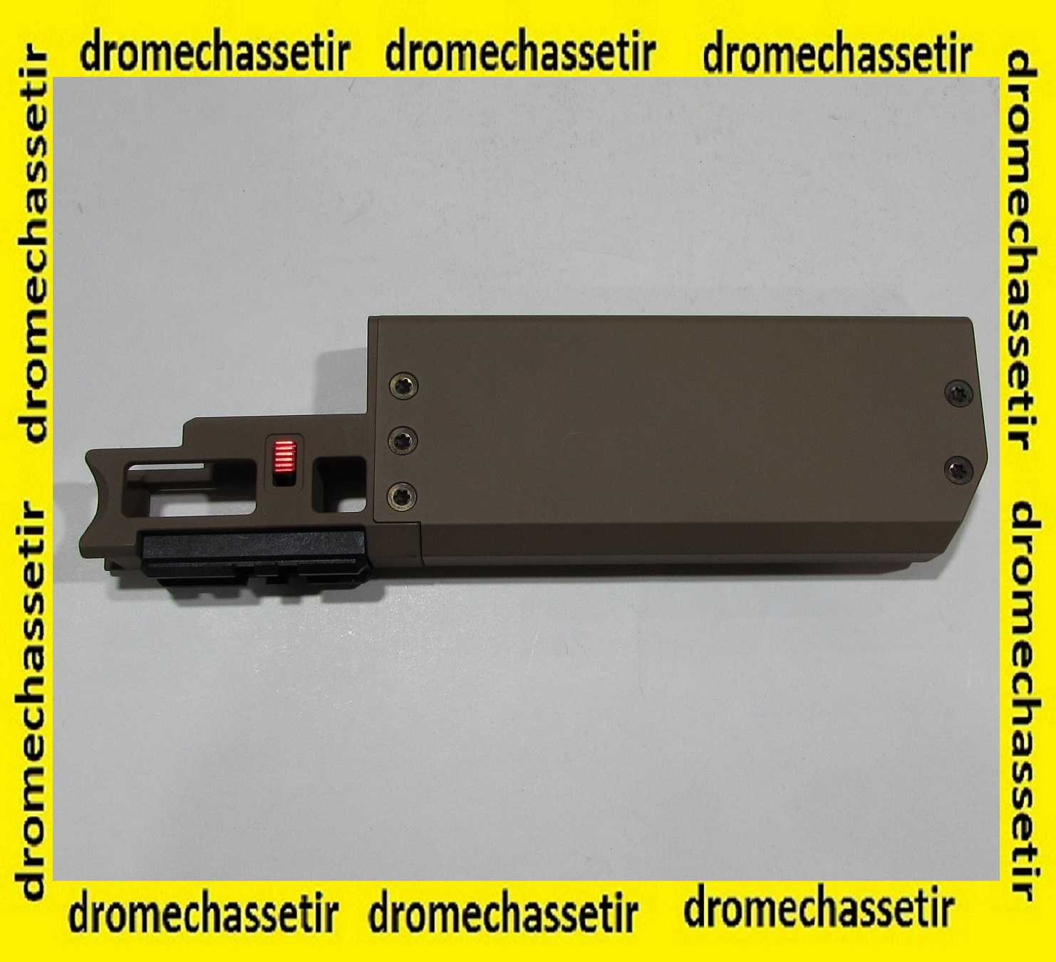 Silencieux Fischer FD917 compact compact Glock 17 gen 3 et 4 FDE