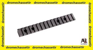 rail picatinny aluminium pour garde main crosse ATI
